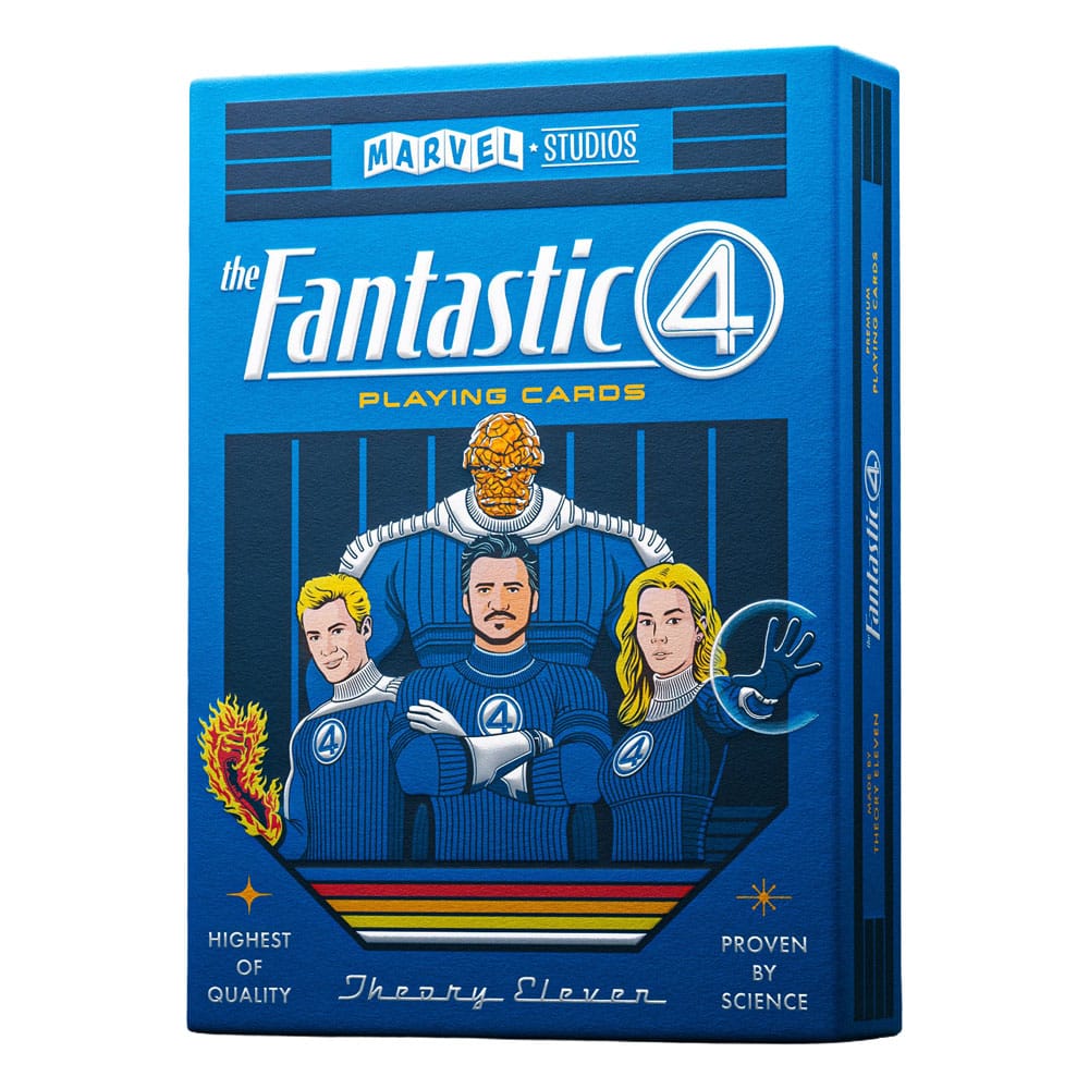 Fantastic Four Spielkarten  - Versand: 7 Tage nach Bestellung