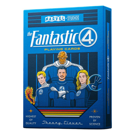 Fantastic Four Spielkarten  - Versand: 7 Tage nach Bestellung