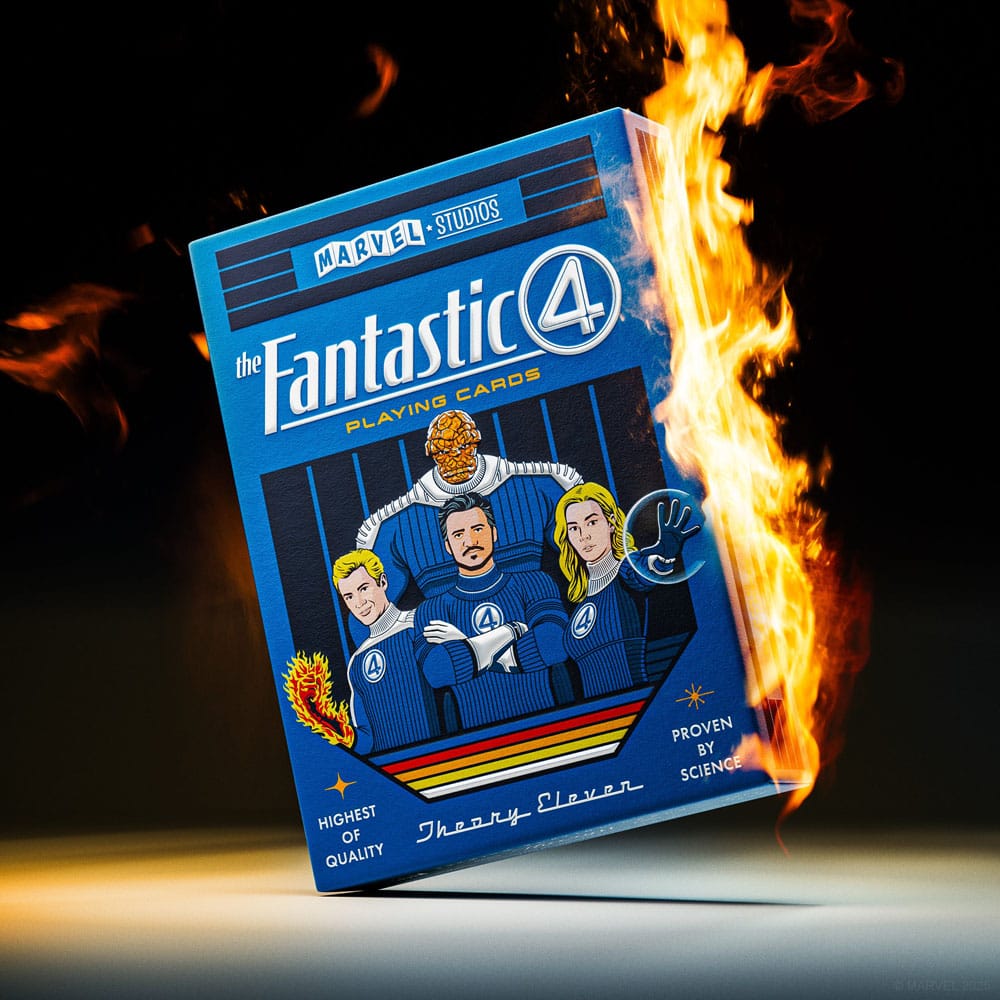 Fantastic Four Spielkarten  - Versand: 7 Tage nach Bestellung