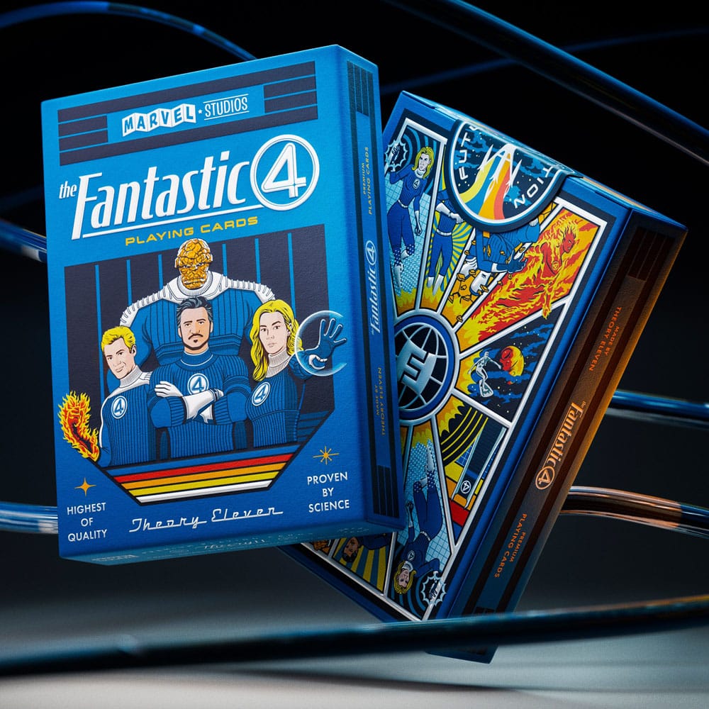 Fantastic Four Spielkarten  - Versand: 7 Tage nach Bestellung