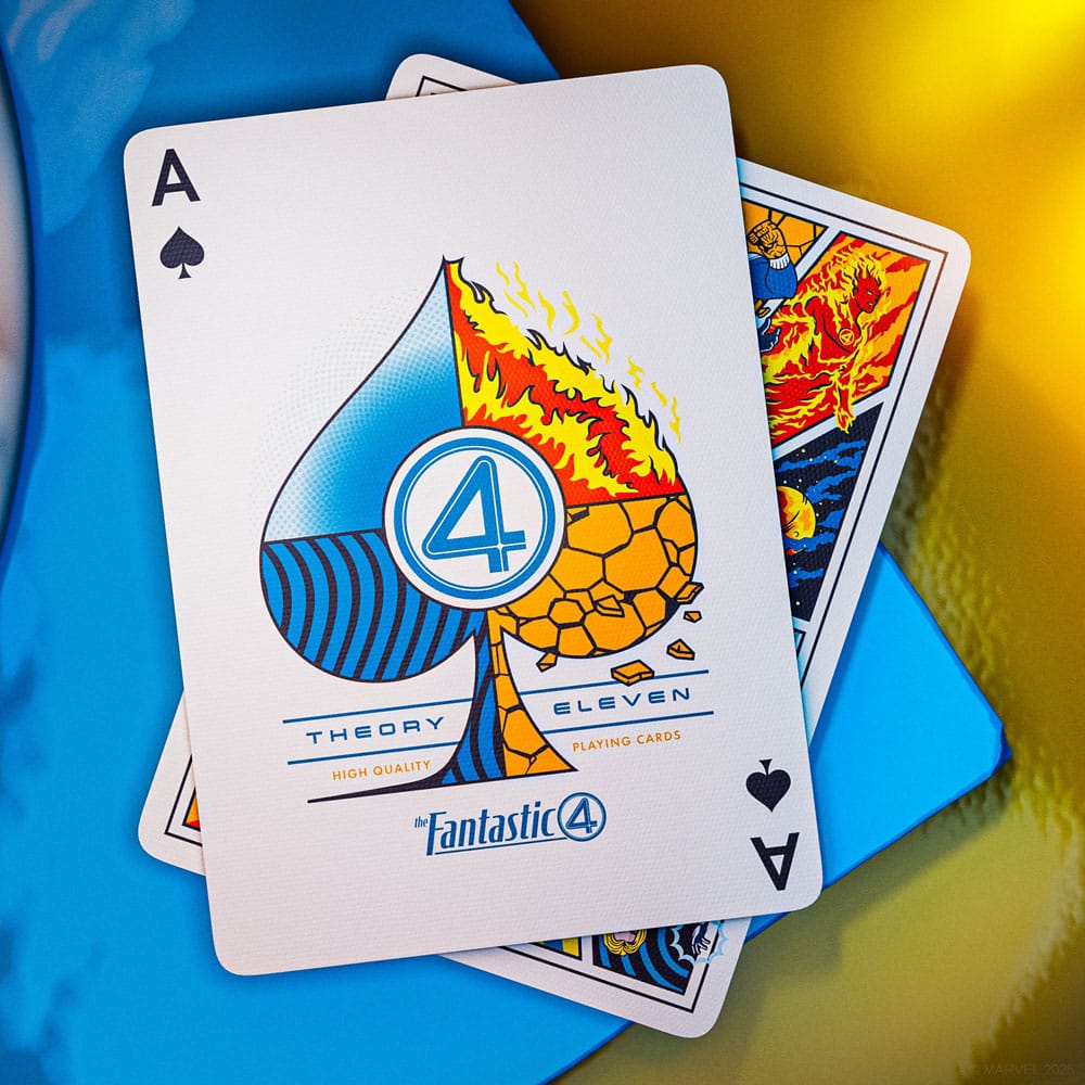 Fantastic Four Spielkarten  - Versand: 7 Tage nach Bestellung