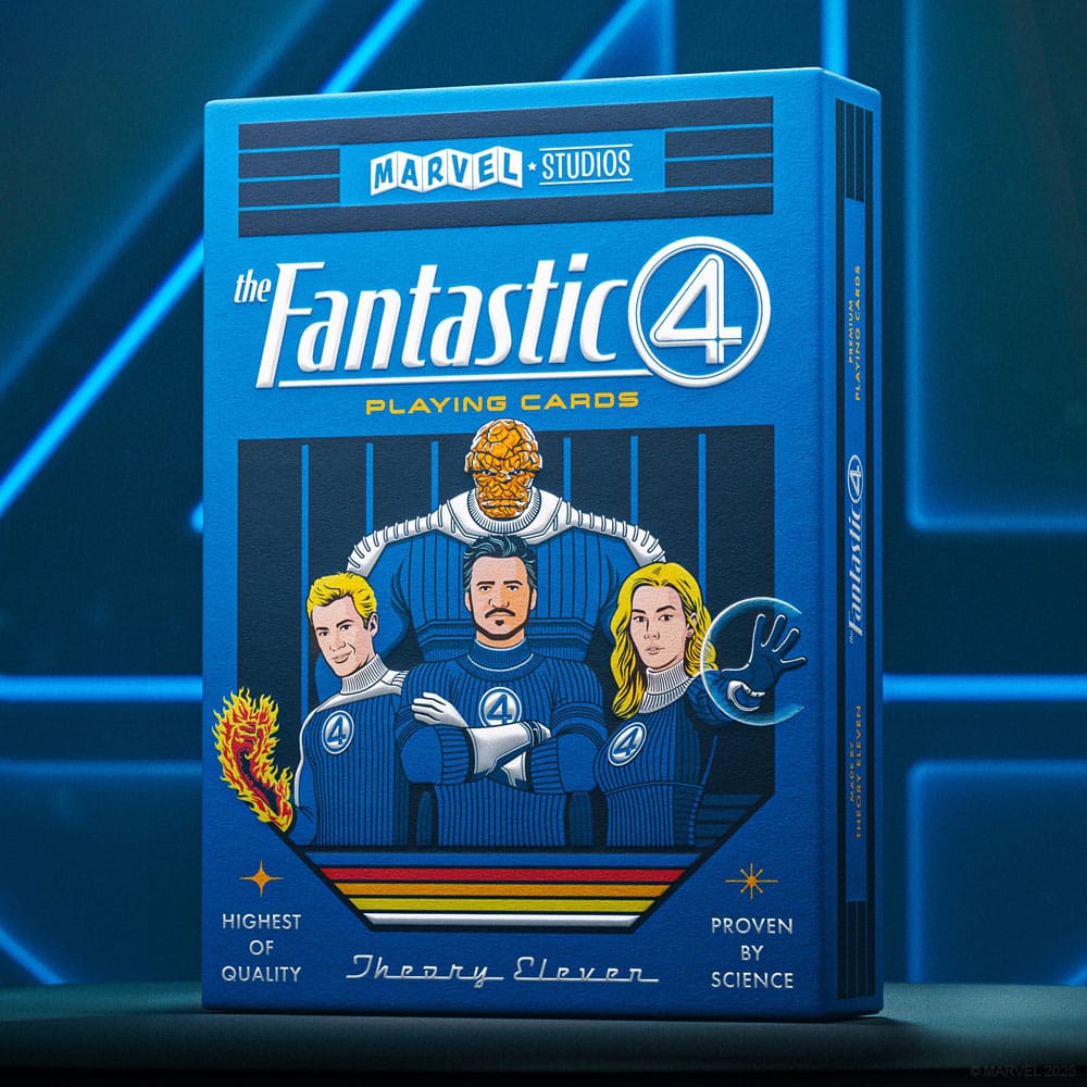Fantastic Four Spielkarten  - Versand: 7 Tage nach Bestellung