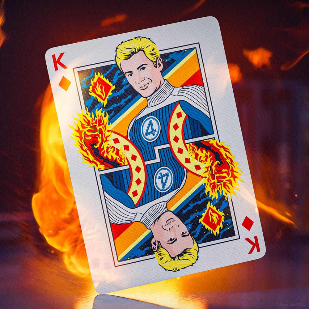 Fantastic Four Spielkarten  - Versand: 7 Tage nach Bestellung