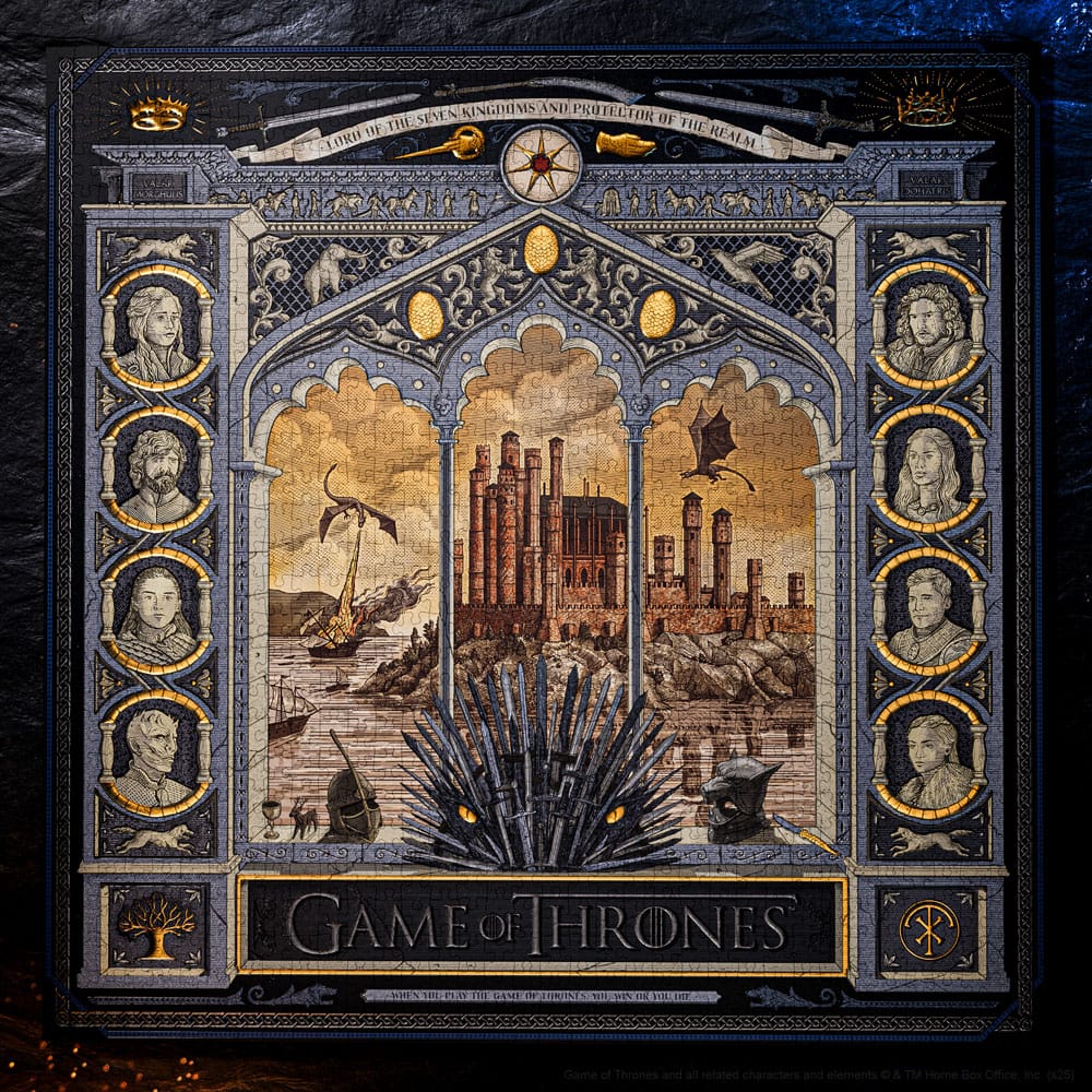 Game of Thrones Multi-Dimensionales Puzzle (1000 Teile) - Preorder - ETA: 25.11.2025