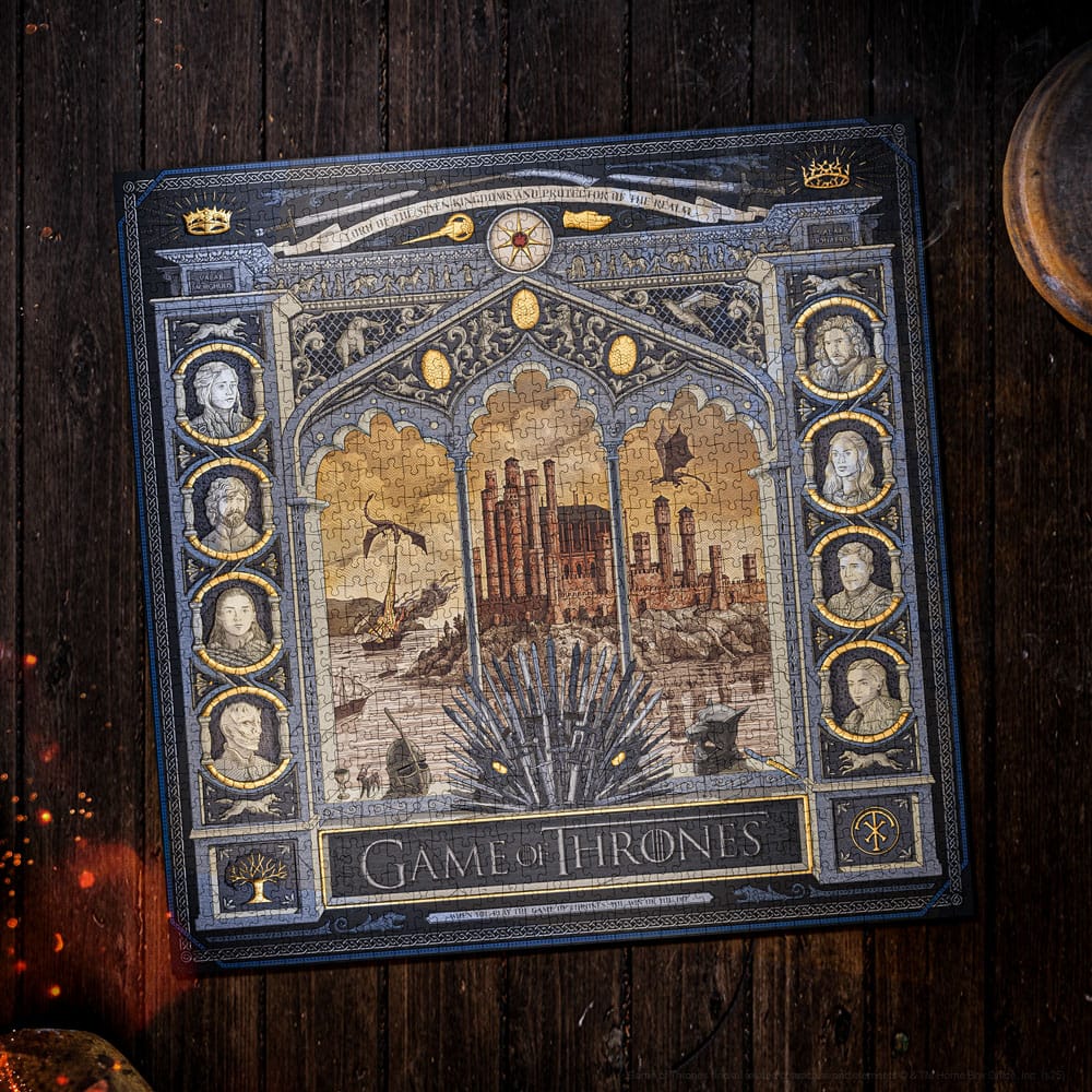 Game of Thrones Multi-Dimensionales Puzzle (1000 Teile) - Preorder - ETA: 25.11.2025