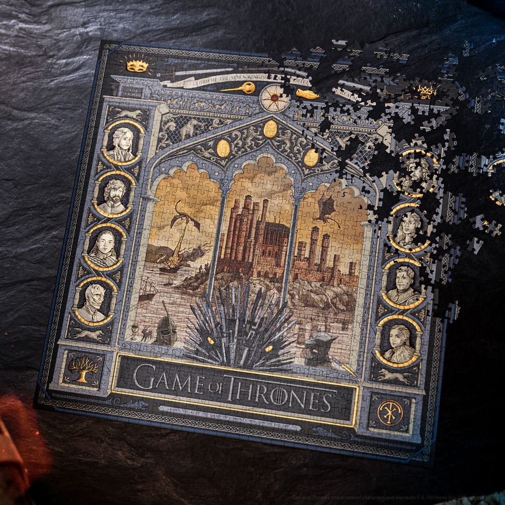 Game of Thrones Multi-Dimensionales Puzzle (1000 Teile) - Preorder - ETA: 25.11.2025