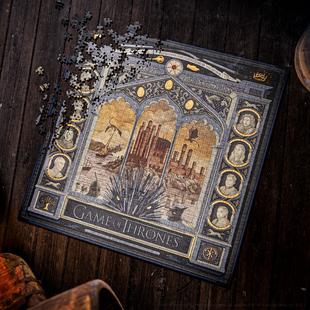Game of Thrones Multi-Dimensionales Puzzle (1000 Teile) - Preorder - ETA: 25.11.2025