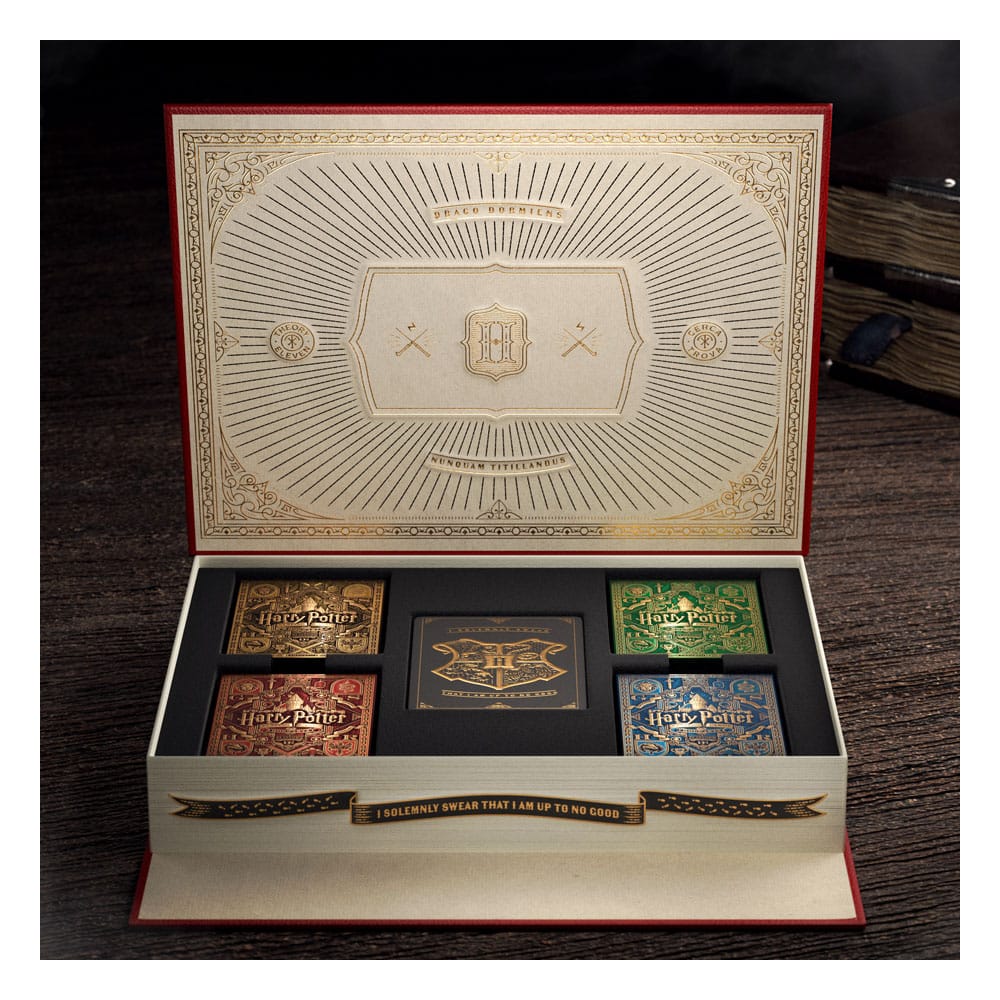Harry Potter Spielkarten Box Set (4 Decks) - Versand: 5-7 Tage nach Bestellung