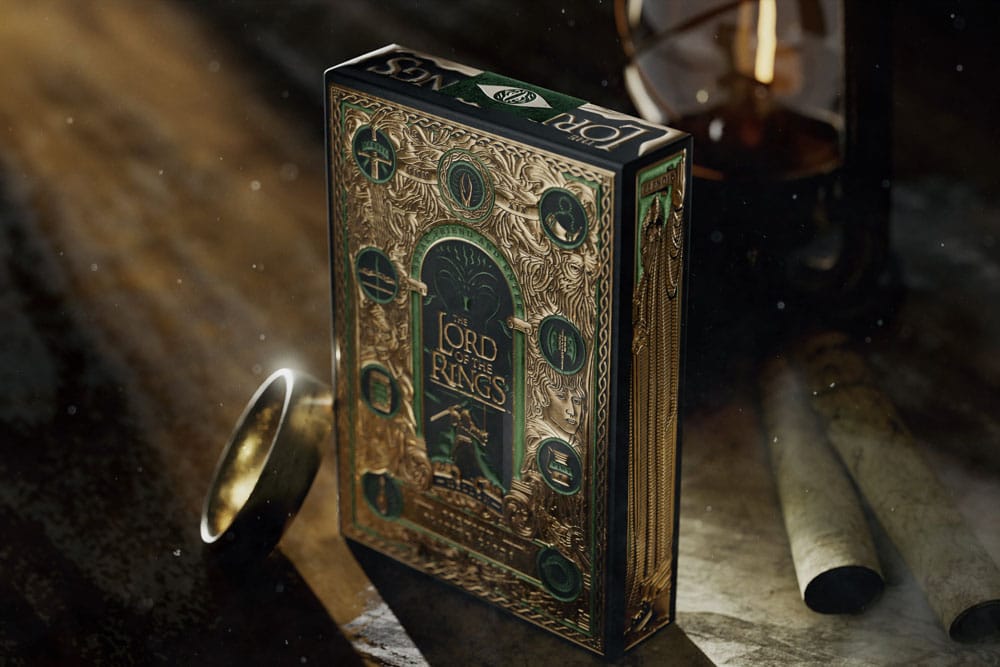 Herr der Ringe Spielkarten Premium Box Set (4 Decks) - Versand: 5-7 Tage nach Bestellung