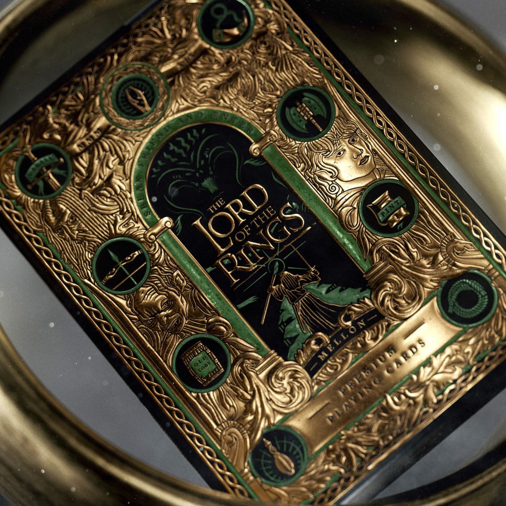 Herr der Ringe Spielkarten Premium Box Set (4 Decks) - Versand: 5-7 Tage nach Bestellung
