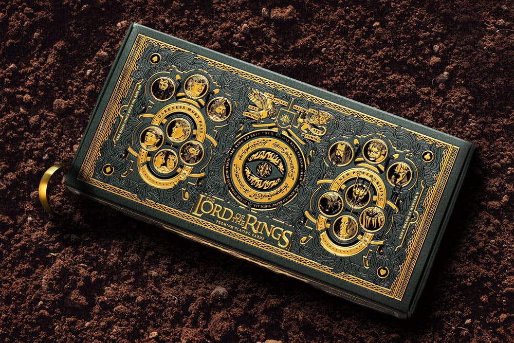Herr der Ringe Spielkarten Premium Box Set (4 Decks) - Versand: 5-7 Tage nach Bestellung