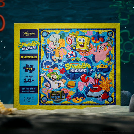 SpongeBob Schwammkopf Multi-Dimensionales Puzzle (1000 Teile) - Preorder - ETA: 24.04.2026