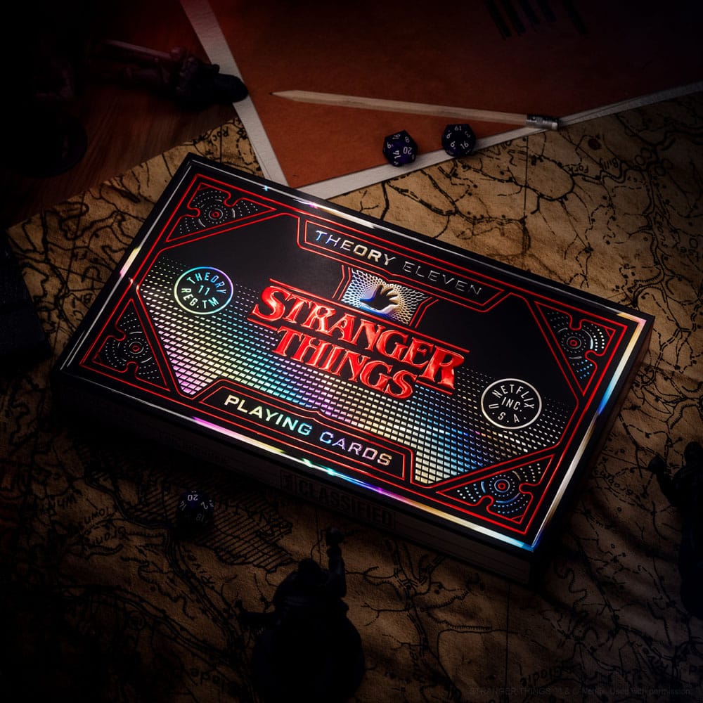 Stranger Things Spielkarten Box Set (3 Decks) - Versand: 5-7 Tage nach Bestellung