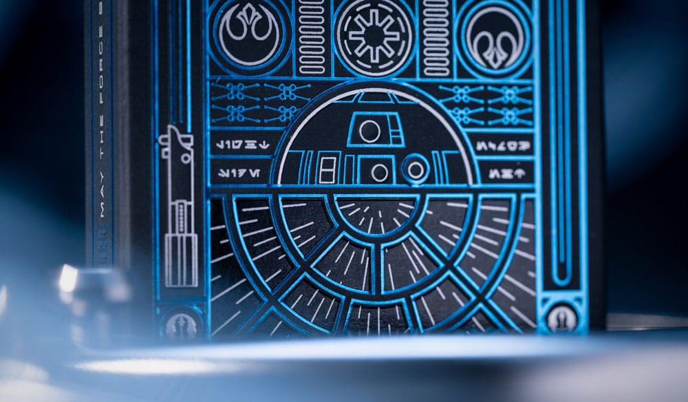 Star Wars Spielkarten Blue Version - Versand: 5-7 Tage nach Bestellung