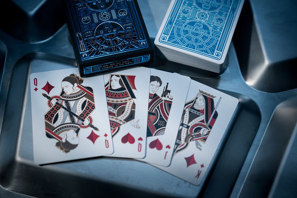 Star Wars Spielkarten Blue Version - Versand: 5-7 Tage nach Bestellung