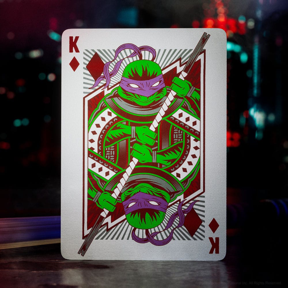 Teenage Mutant Ninja Turtles Spielkarten  - Preorder - ETA: 29.11.2025