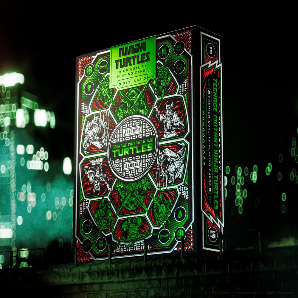 Teenage Mutant Ninja Turtles Spielkarten  - Preorder - ETA: 29.11.2025