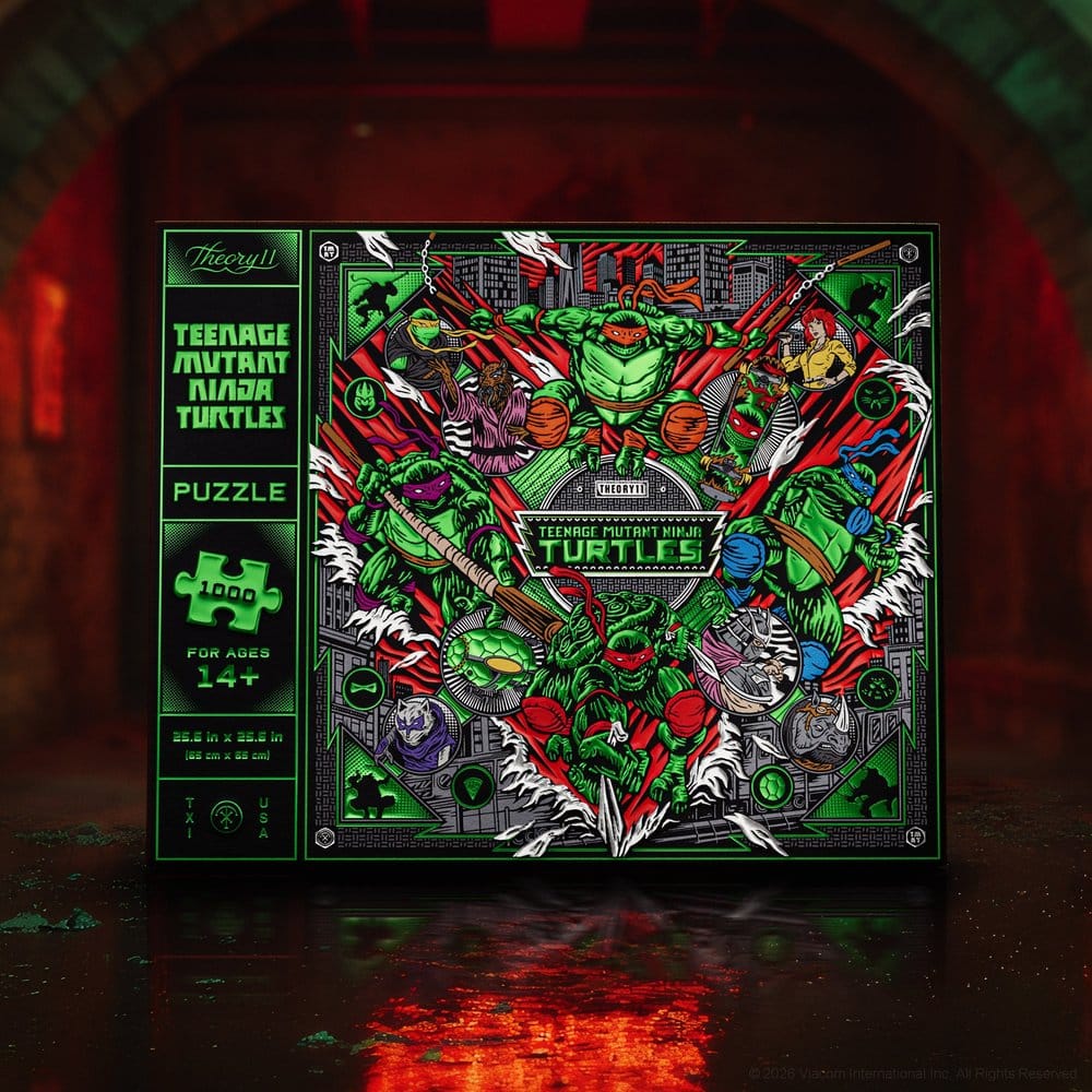 Teenage Mutant Ninja Turtles mehrdimensionales Puzzle (1000 Teile) - Preorder - ETA: 26.10.2026