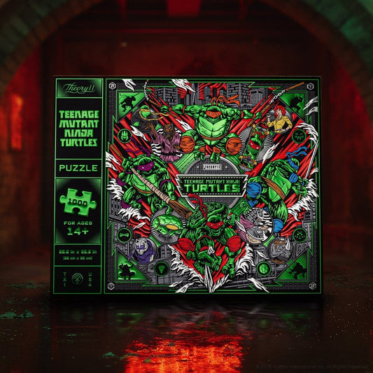Teenage Mutant Ninja Turtles mehrdimensionales Puzzle (1000 Teile) - Preorder - ETA: 26.10.2026
