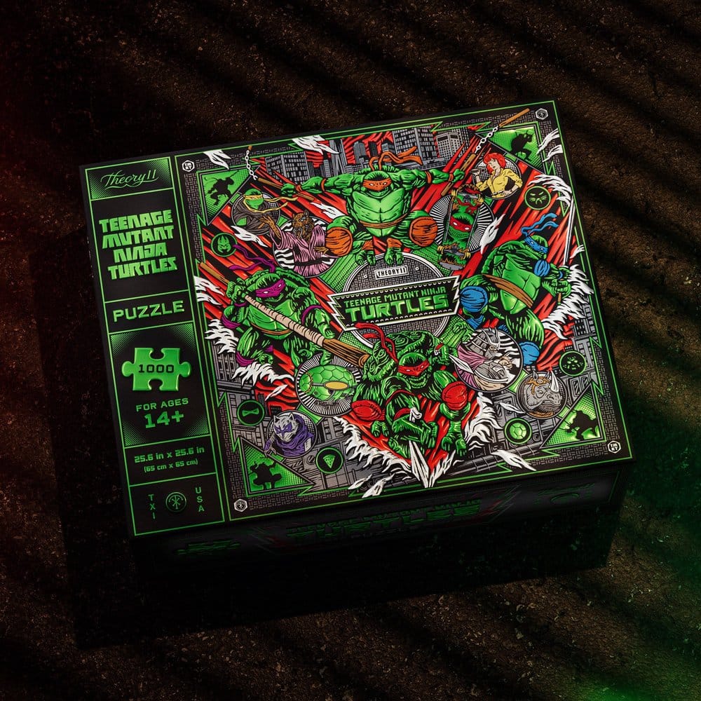 Teenage Mutant Ninja Turtles mehrdimensionales Puzzle (1000 Teile) - Preorder - ETA: 26.10.2026