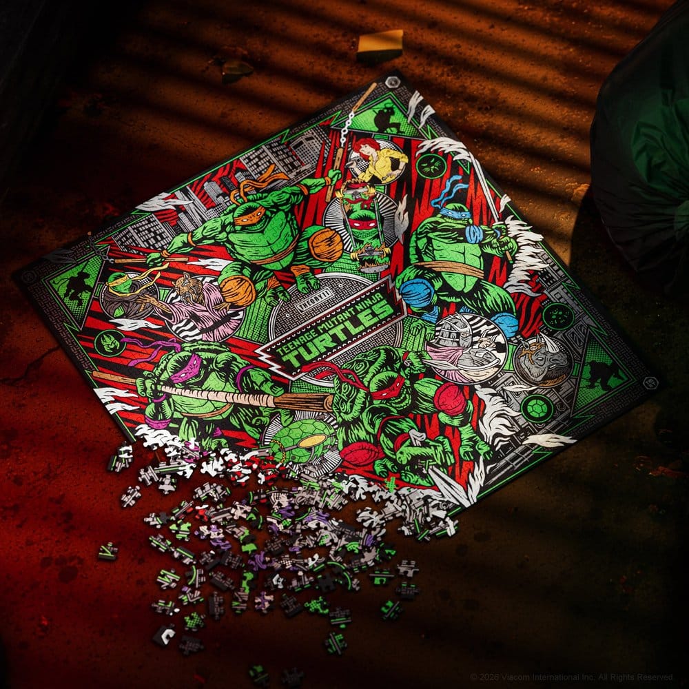 Teenage Mutant Ninja Turtles mehrdimensionales Puzzle (1000 Teile) - Preorder - ETA: 26.10.2026