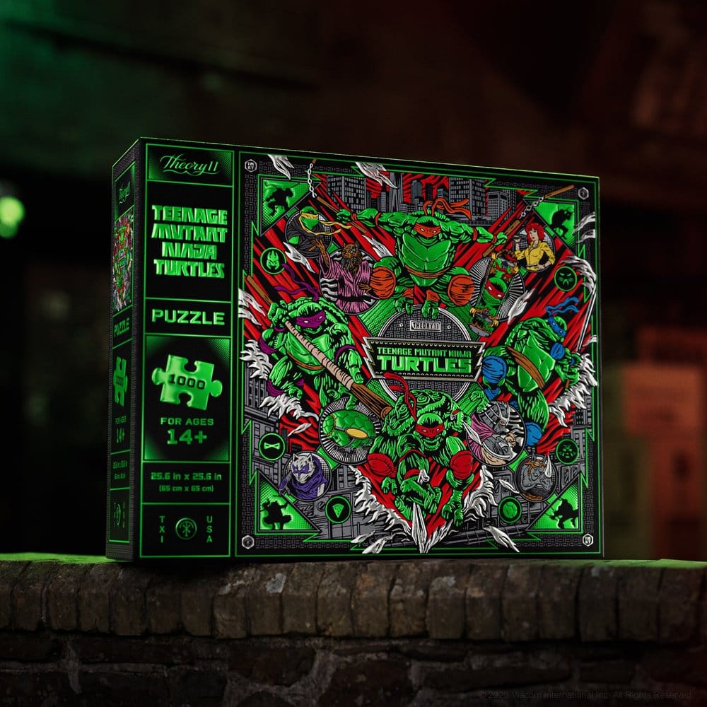 Teenage Mutant Ninja Turtles mehrdimensionales Puzzle (1000 Teile) - Preorder - ETA: 26.10.2026