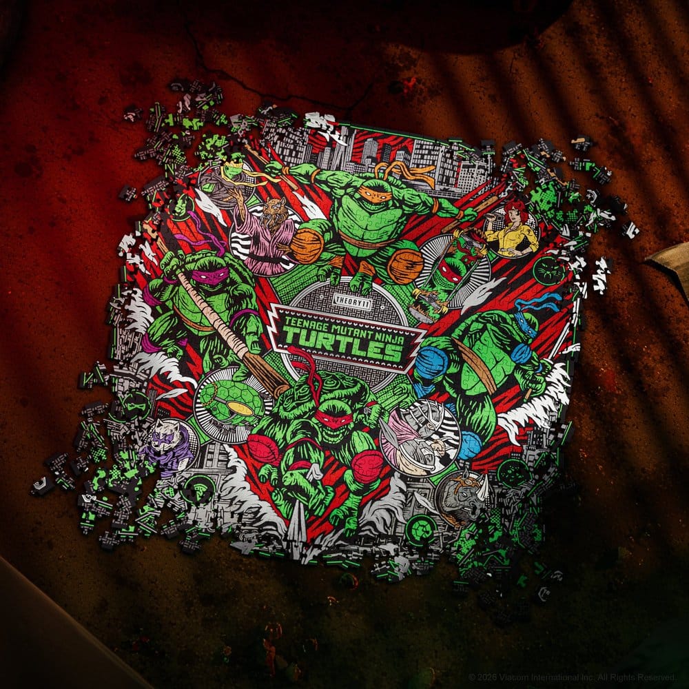 Teenage Mutant Ninja Turtles mehrdimensionales Puzzle (1000 Teile) - Preorder - ETA: 26.10.2026