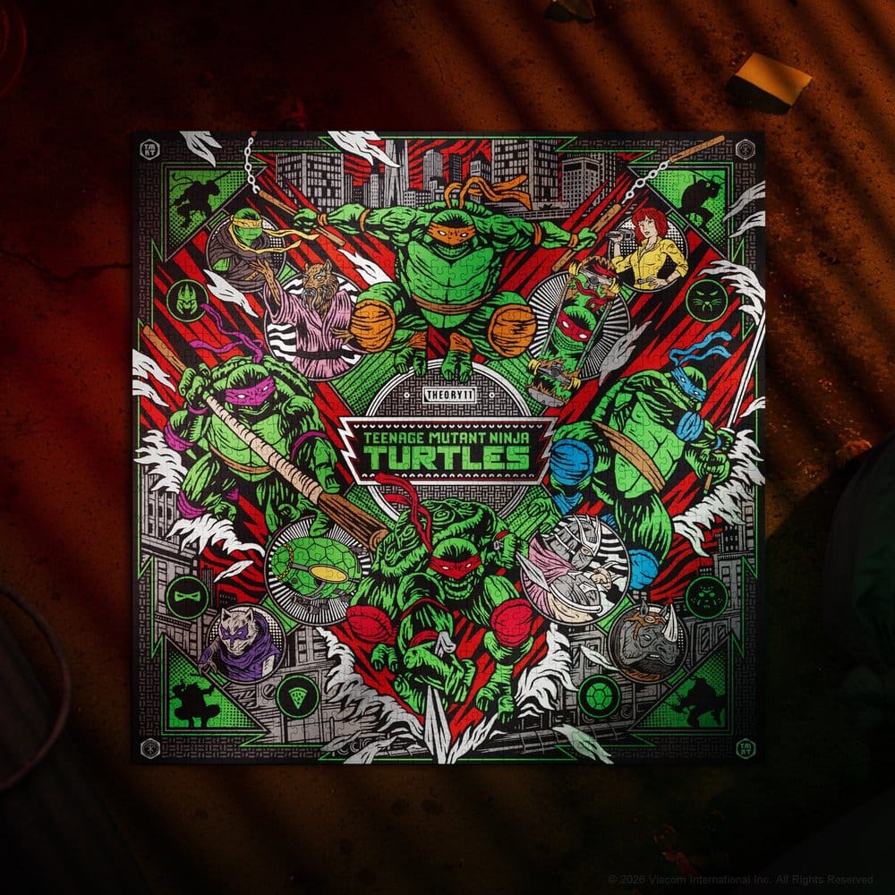 Teenage Mutant Ninja Turtles mehrdimensionales Puzzle (1000 Teile) - Preorder - ETA: 26.10.2026