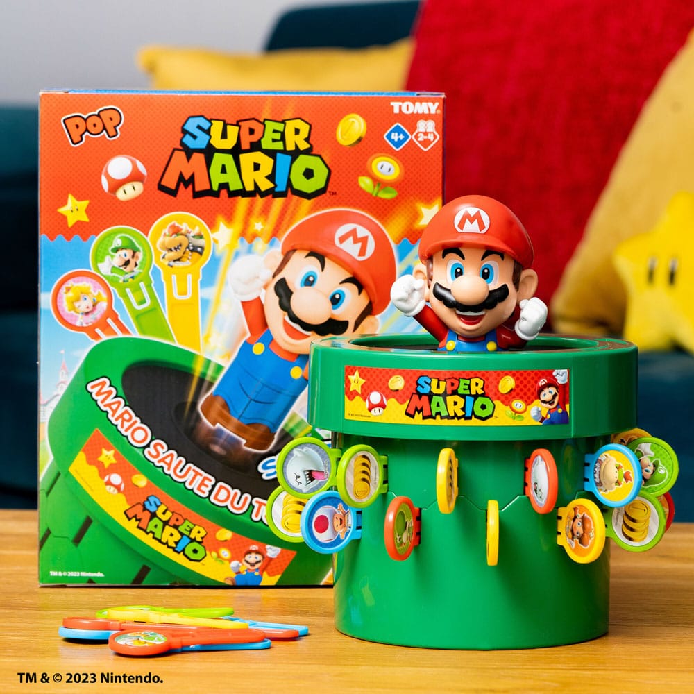 Super Mario Pop Up Spiel Mario  - Versand: 7 Tage nach Bestellung