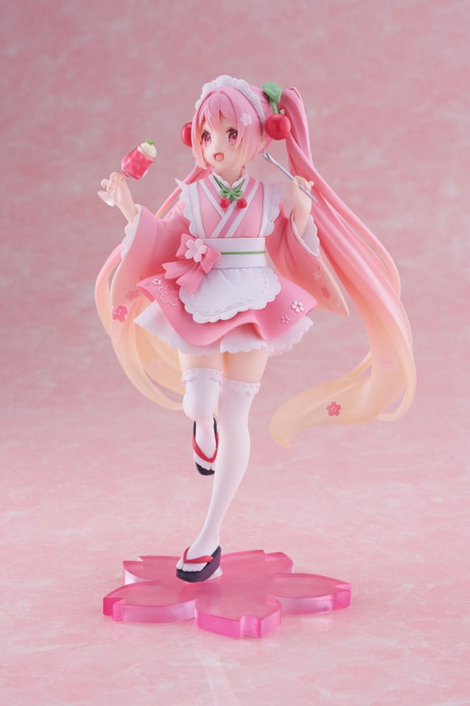 Hatsune Miku PVC Statue Newley Written Sakura Miku Japanese Cafe Ver. Reissue 18 cm  - Preorder - ETA: 25.06.2026