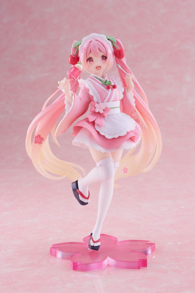 Hatsune Miku PVC Statue Newley Written Sakura Miku Japanese Cafe Ver. Reissue 18 cm  - Preorder - ETA: 25.06.2026