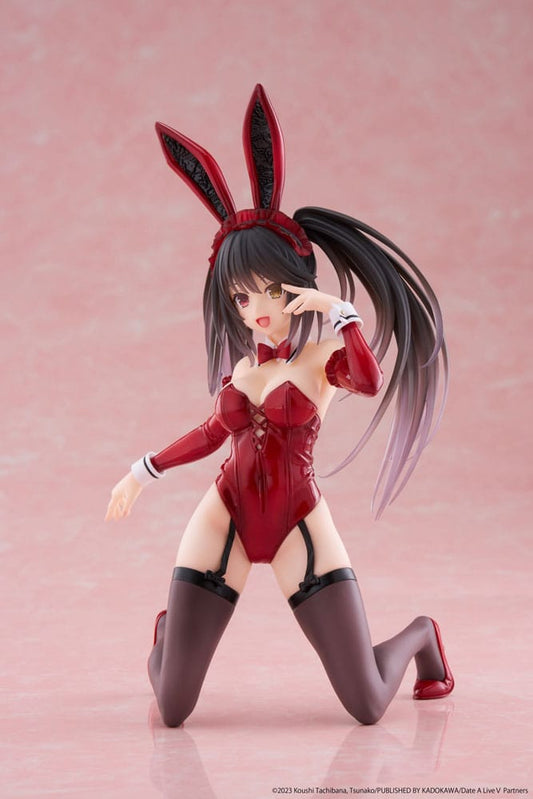 Date A Live V PVC Statue Desktop Cute Figure Kurumi Tokisaki Bunny Ver. 13 cm - sofort lieferbar