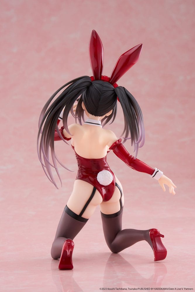 Date A Live V PVC Statue Desktop Cute Figure Kurumi Tokisaki Bunny Ver. 13 cm - sofort lieferbar