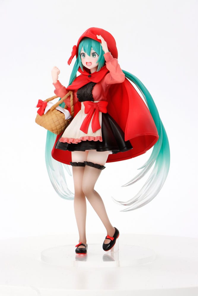 Hatsune Miku Wonderland PVC Statue Little Red Riding Hood 18 cm  - Versand: 5-7 Tage nach Bestellung