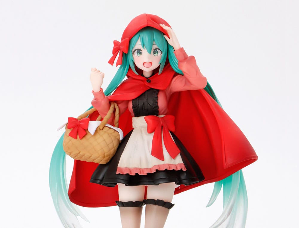 Hatsune Miku Wonderland PVC Statue Little Red Riding Hood 18 cm  - Versand: 5-7 Tage nach Bestellung