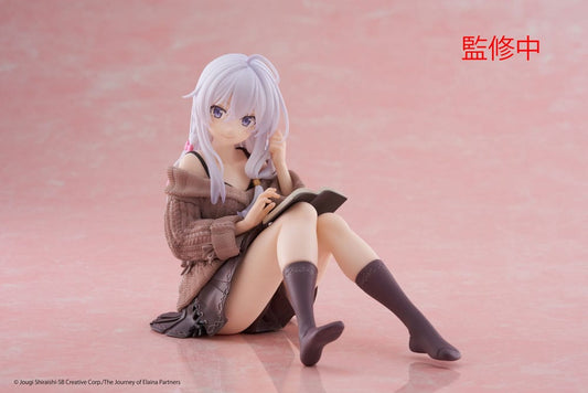 Wandering Witch: The Journey of Elaina PVC Statue Desktop Cute Figure Elaina Casual Clothes Ver. 13 cm       - Versand: 7 Tage nach Bestellung