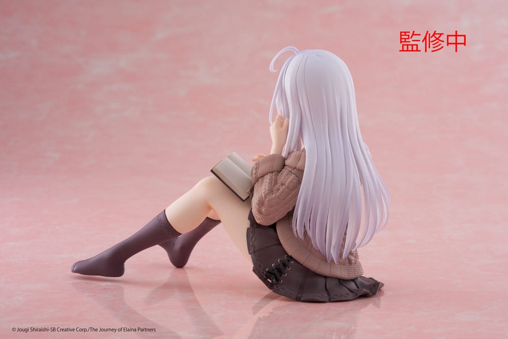 Wandering Witch: The Journey of Elaina PVC Statue Desktop Cute Figure Elaina Casual Clothes Ver. 13 cm       - Versand: 7 Tage nach Bestellung