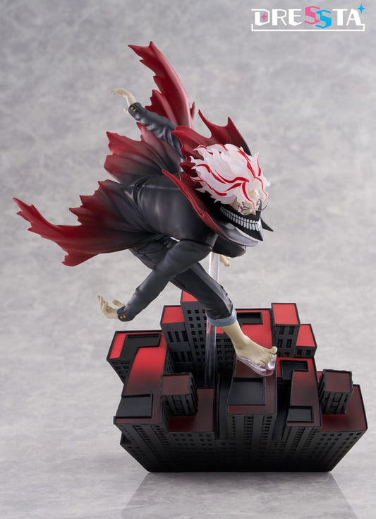 Dandadan Dressta PVC Statue Okarun Transformed 24 cm     - Versand: 5-7 Tage nach Bestellung