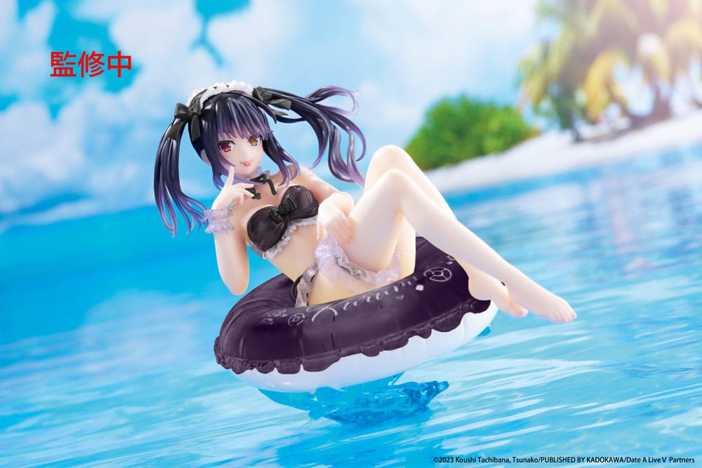 Date A Live IV PVC Statue Aqua Float Girls Figure Kurumi Tokisaki Renewal Edition 10 cm - Versand: 7 Tage nach Bestellung
