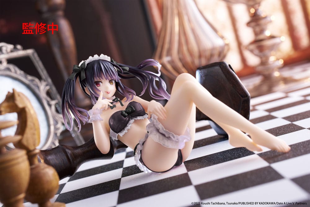Date A Live IV PVC Statue Aqua Float Girls Figure Kurumi Tokisaki Renewal Edition 10 cm - Versand: 7 Tage nach Bestellung