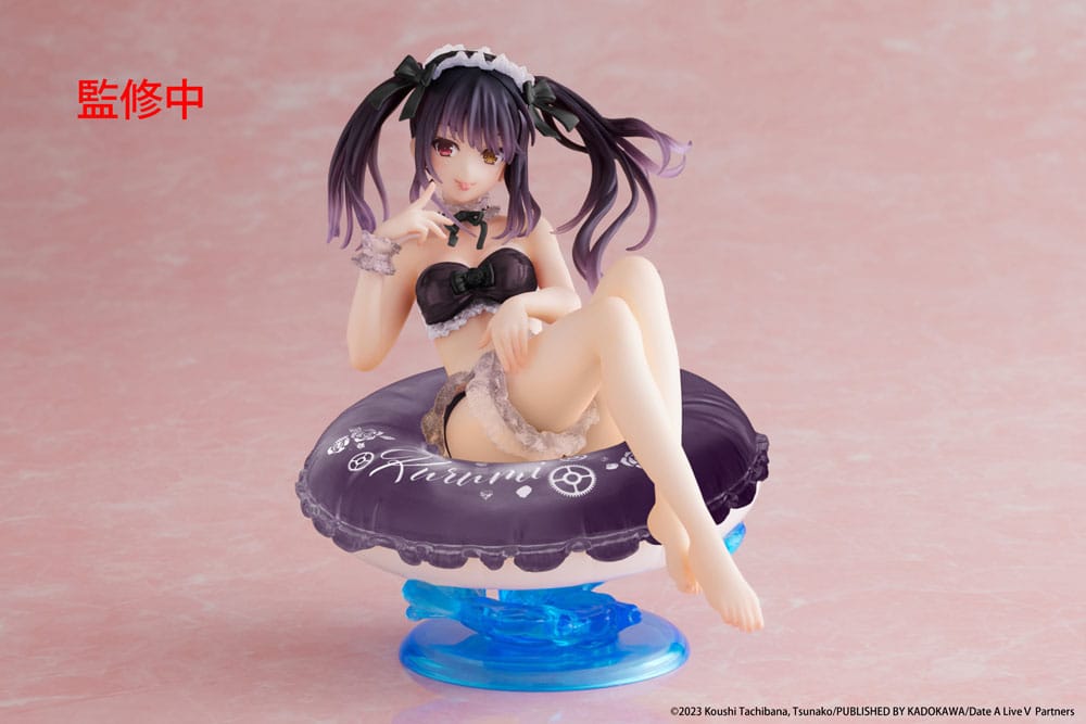 Date A Live IV PVC Statue Aqua Float Girls Figure Kurumi Tokisaki Renewal Edition 10 cm - Versand: 7 Tage nach Bestellung