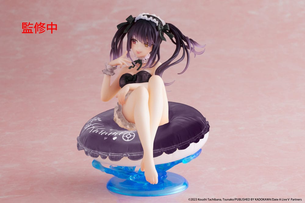 Date A Live IV PVC Statue Aqua Float Girls Figure Kurumi Tokisaki Renewal Edition 10 cm - Versand: 7 Tage nach Bestellung