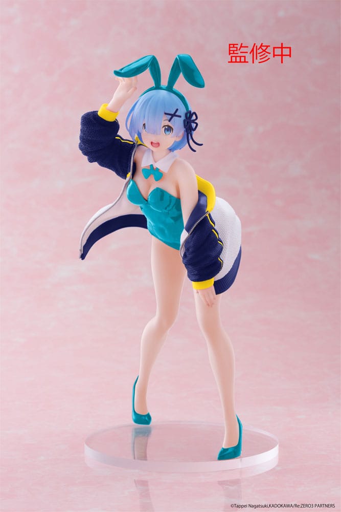 Re:Zero Starting Life in Another World Coreful PVC Statue Rem (Jacket Bunny Ver.) Renewal 18 cm - sofort lieferbar