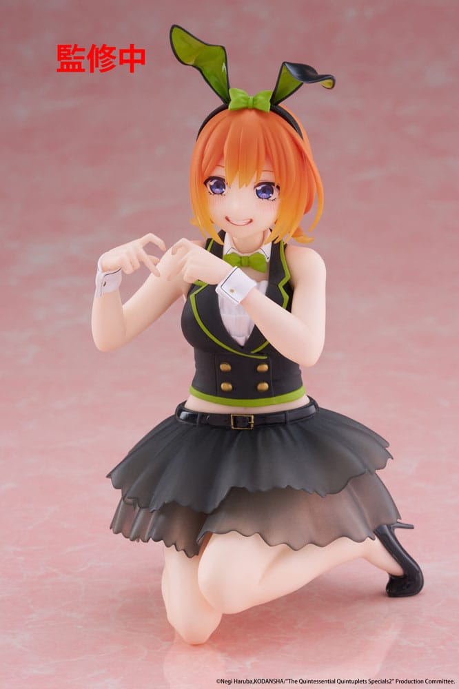 The Quintessential Quintuplets 3 PVC Statue Desktop Cute Figure Yotsuba Nakano (Bunny Ver.) 13 cm - Versand: 7 Tage nach Bestellung