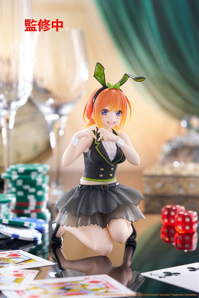 The Quintessential Quintuplets 3 PVC Statue Desktop Cute Figure Yotsuba Nakano (Bunny Ver.) 13 cm - Versand: 7 Tage nach Bestellung