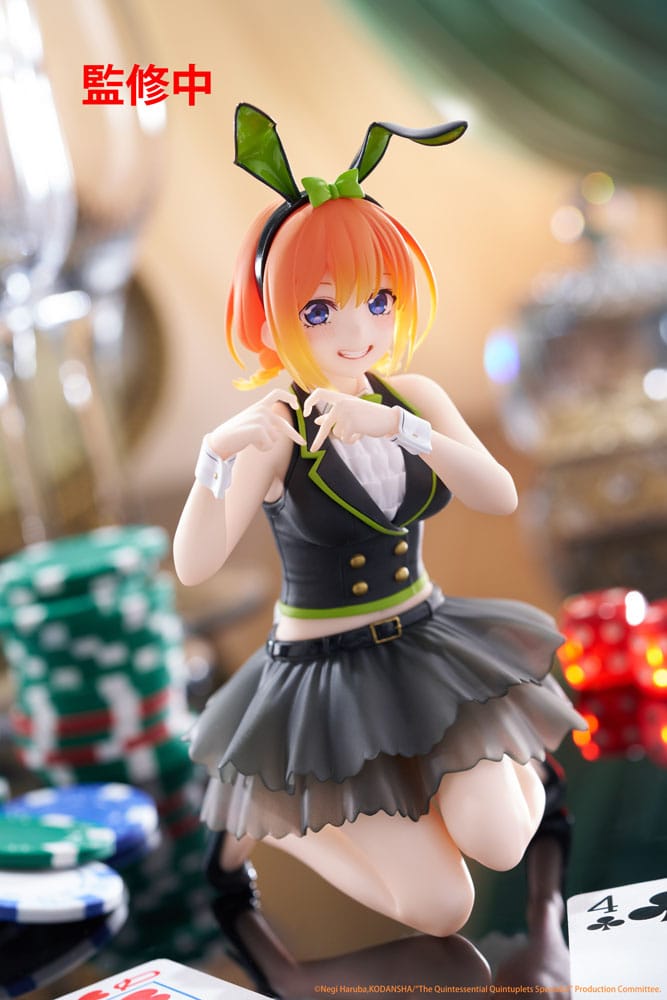The Quintessential Quintuplets 3 PVC Statue Desktop Cute Figure Yotsuba Nakano (Bunny Ver.) 13 cm - Versand: 7 Tage nach Bestellung