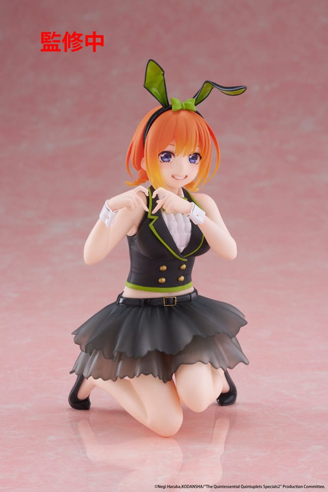 The Quintessential Quintuplets 3 PVC Statue Desktop Cute Figure Yotsuba Nakano (Bunny Ver.) 13 cm - Versand: 7 Tage nach Bestellung