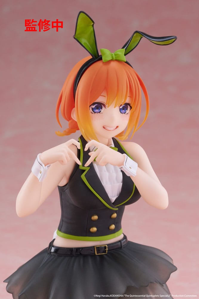 The Quintessential Quintuplets 3 PVC Statue Desktop Cute Figure Yotsuba Nakano (Bunny Ver.) 13 cm - Versand: 7 Tage nach Bestellung