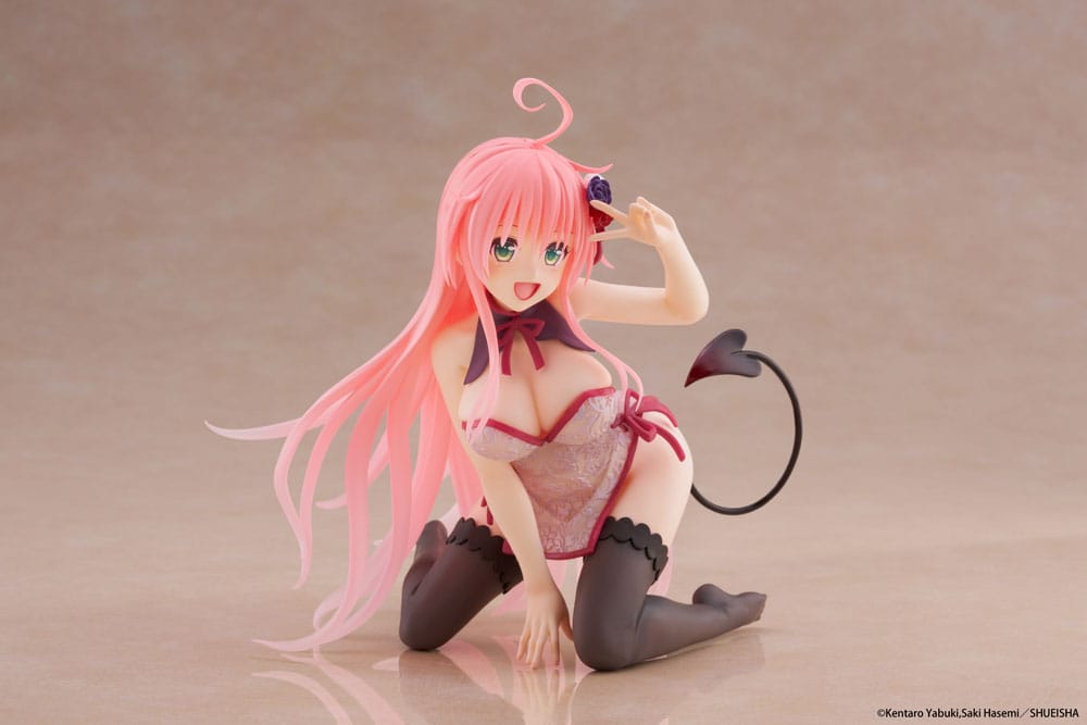 To Love-Ru Darkness PVC Statue Desktop Cute Figure Lala Chinese Dress Ver. 13 cm      - Preorder - ETA: 24.11.2025