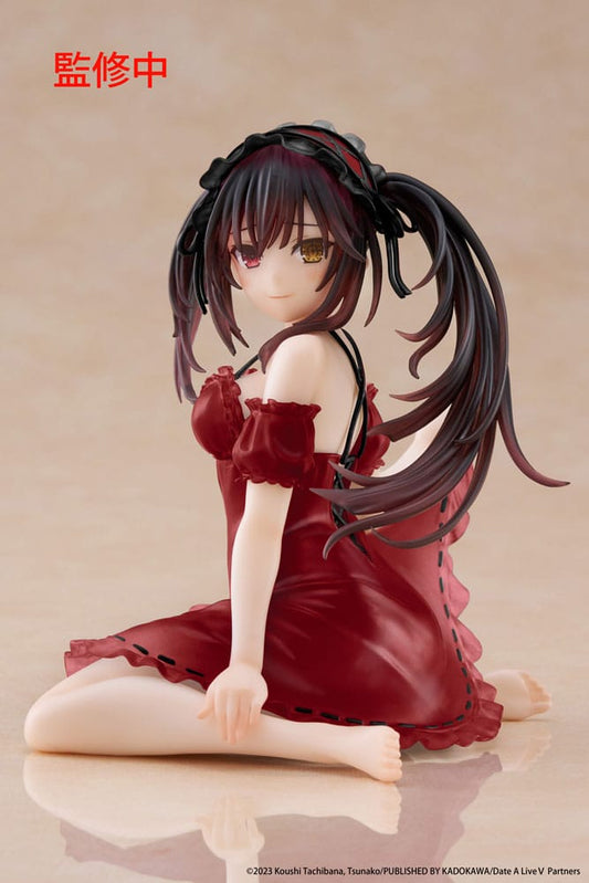 Date A Live V PVC Statue Desktop Cute Figure Kurumi Tokisaki Nightwear Ver. Renewal 13 cm        - Versand: 7 Tage nach Bestellung
